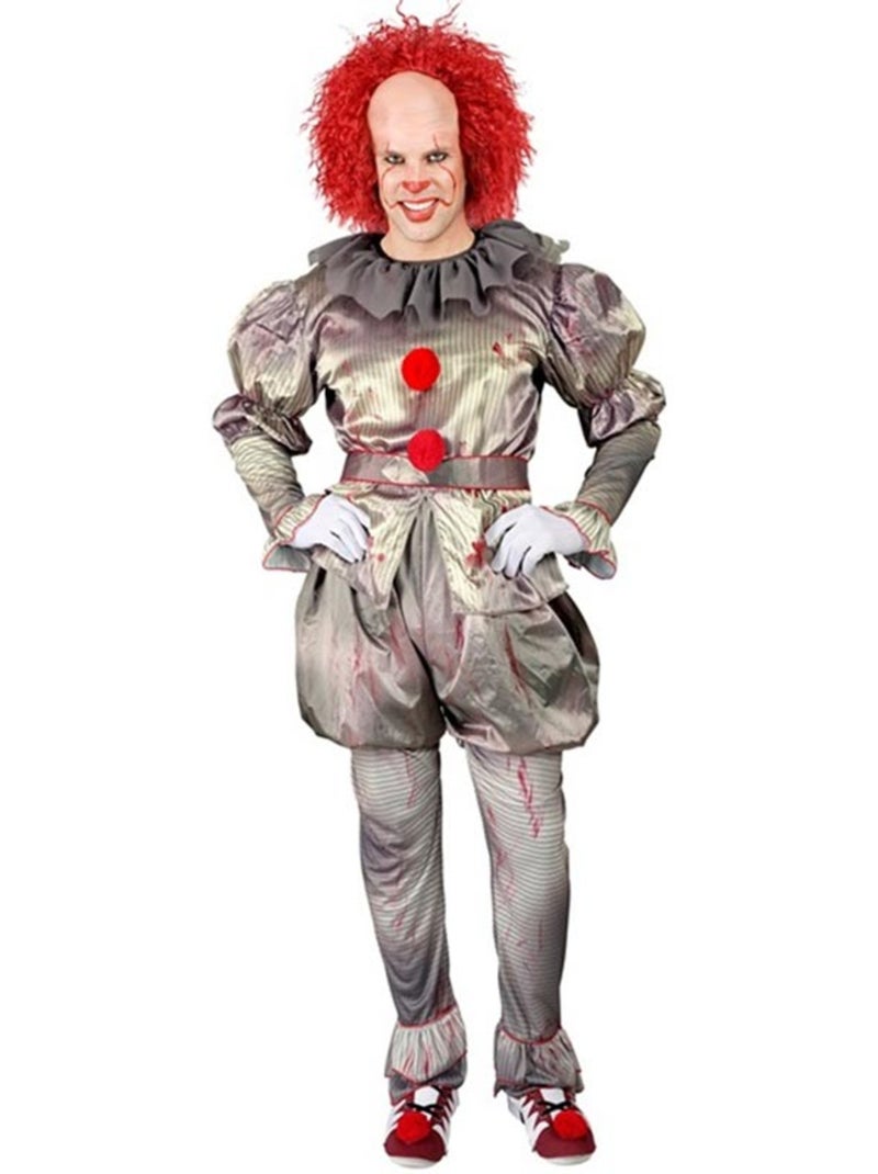 Costume da clown spaventoso Multicolore - Kiabi