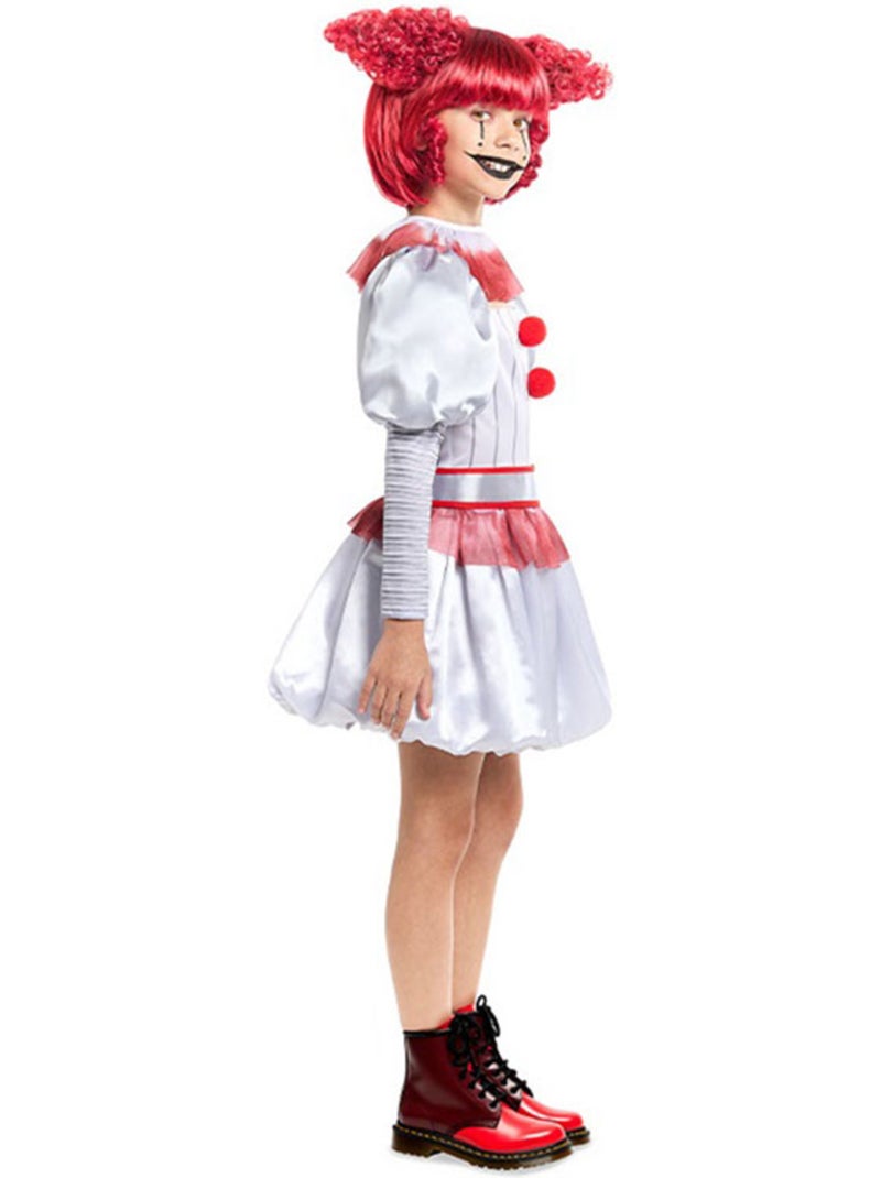 Costume da clown spaventoso Multicolore - Kiabi