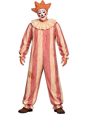 Costume da clown vintage spaventoso da uomo