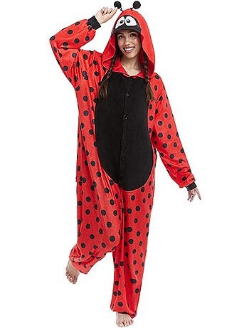 Costume da coccinella in pigiama