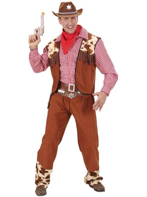 Costume da cowboy a quadri - Kiabi