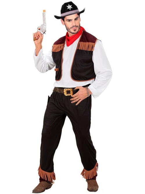Costume da cowboy con gilet - Kiabi