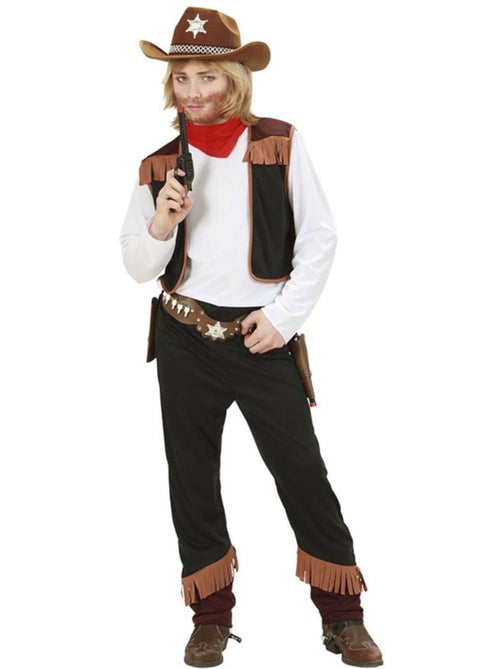 Costume da cowboy con gilet - Kiabi