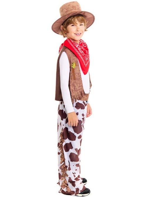 Costume da cowboy western con pantaloni di pelle - Kiabi