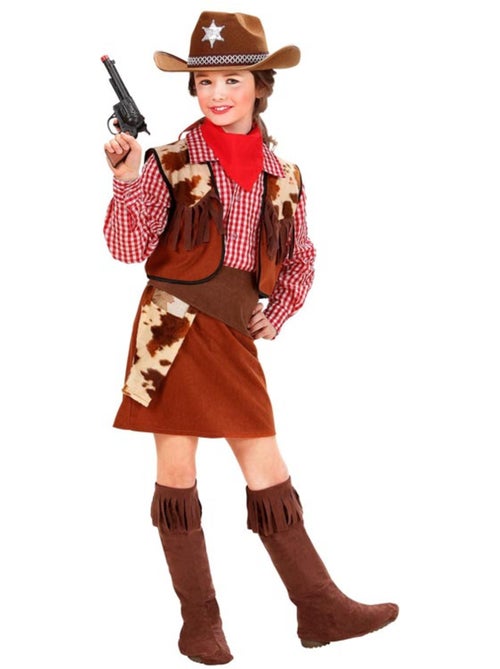 Costume da cowgirl a quadri - Kiabi