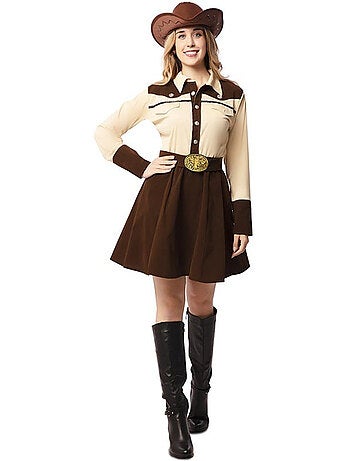Costume da cowgirl con cintura da donna