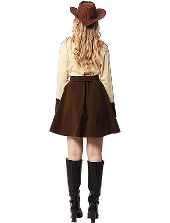 Costume da cowgirl con cintura da donna