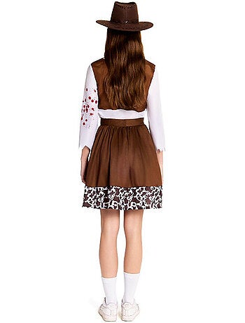 Costume da cowgirl zombie