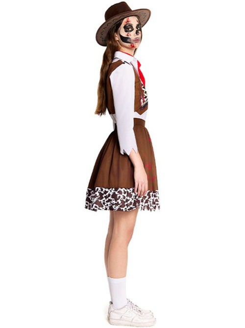 Costume da cowgirl zombie - Kiabi Costume da cowgirl zombie - Kiabi