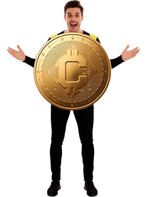 Costume da criptovaluta per adulti - Kiabi