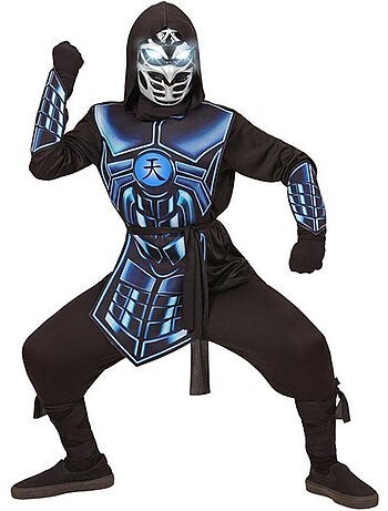 Costume da Cyber Ninja luminoso e sonoro
