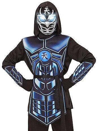 Costume da Cyber Ninja luminoso e sonoro