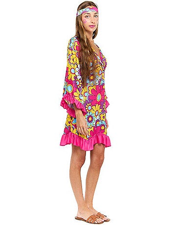 Costume da Daisy in stile hippie
