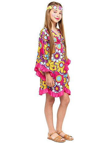Costume da Daisy in stile hippie