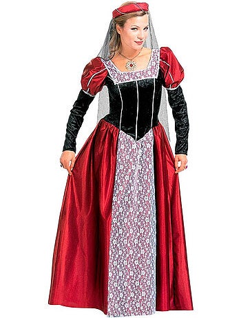 Costume da dama medievale castigliana