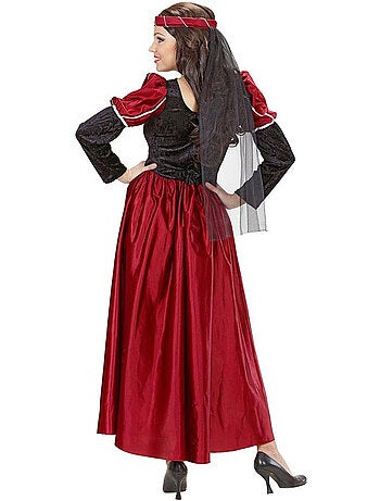 Costume da dama medievale castigliana