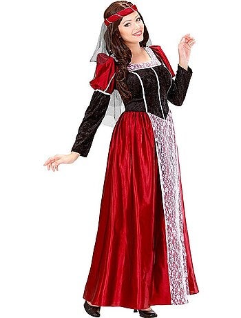 Costume da dama medievale castigliana