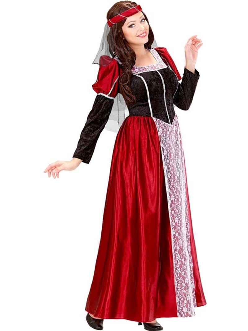 Costume da dama medievale castigliana Multicolore - Kiabi