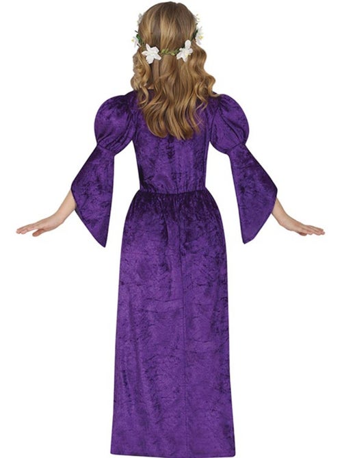 Costume da dama medievale viola - Kiabi