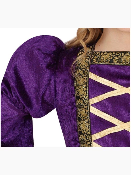 Costume da dama medievale viola - Kiabi