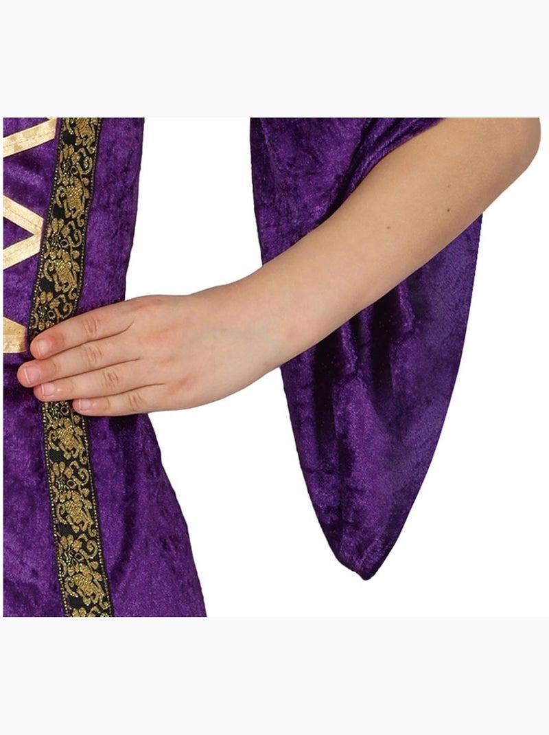 Costume da dama medievale viola Multicolore - Kiabi