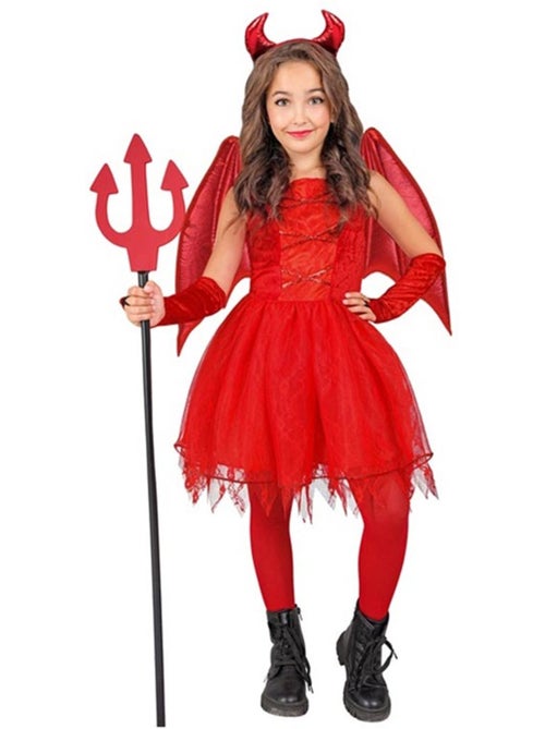 Costume da diavolo con ali e corna - Kiabi