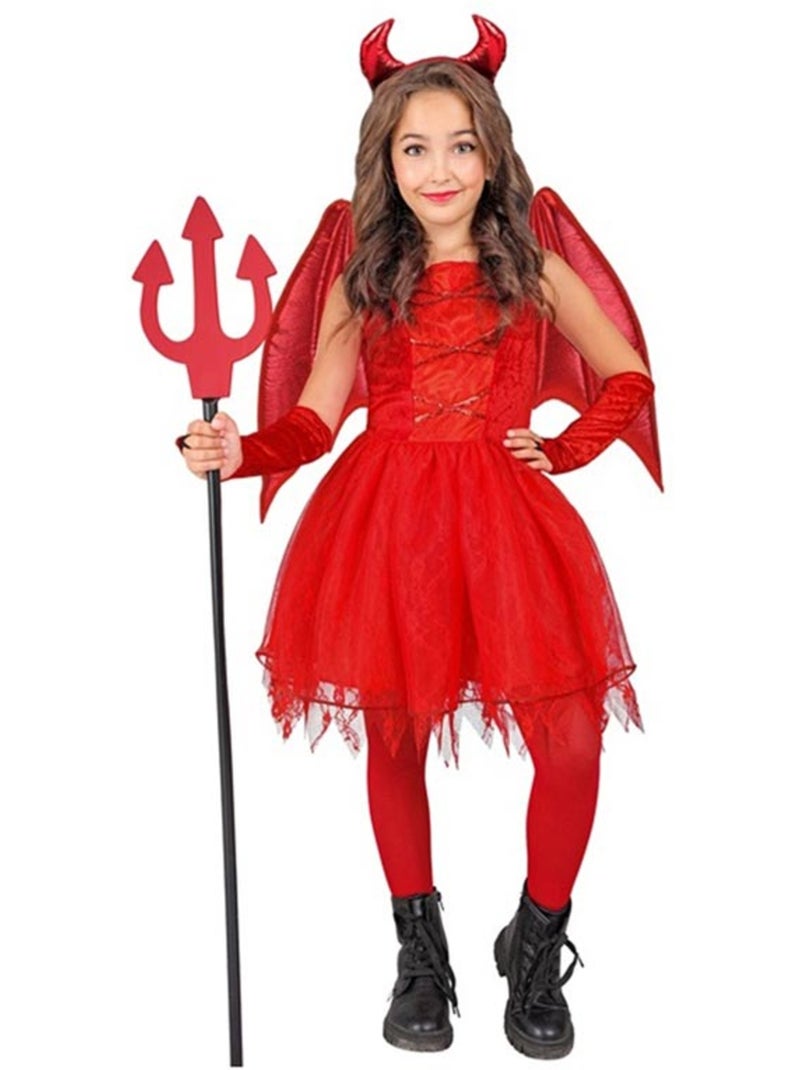 Costume da diavolo con ali e corna Multicolore - Kiabi