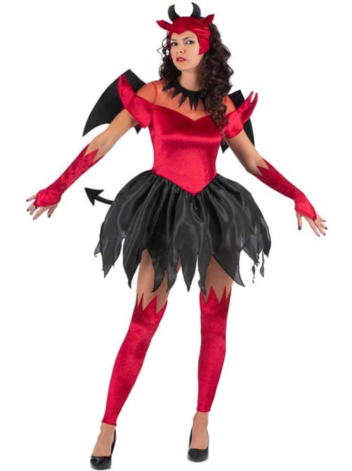Costume da diavolo con ali - Kiabi