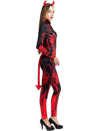 Costume da diavolo con le corna
