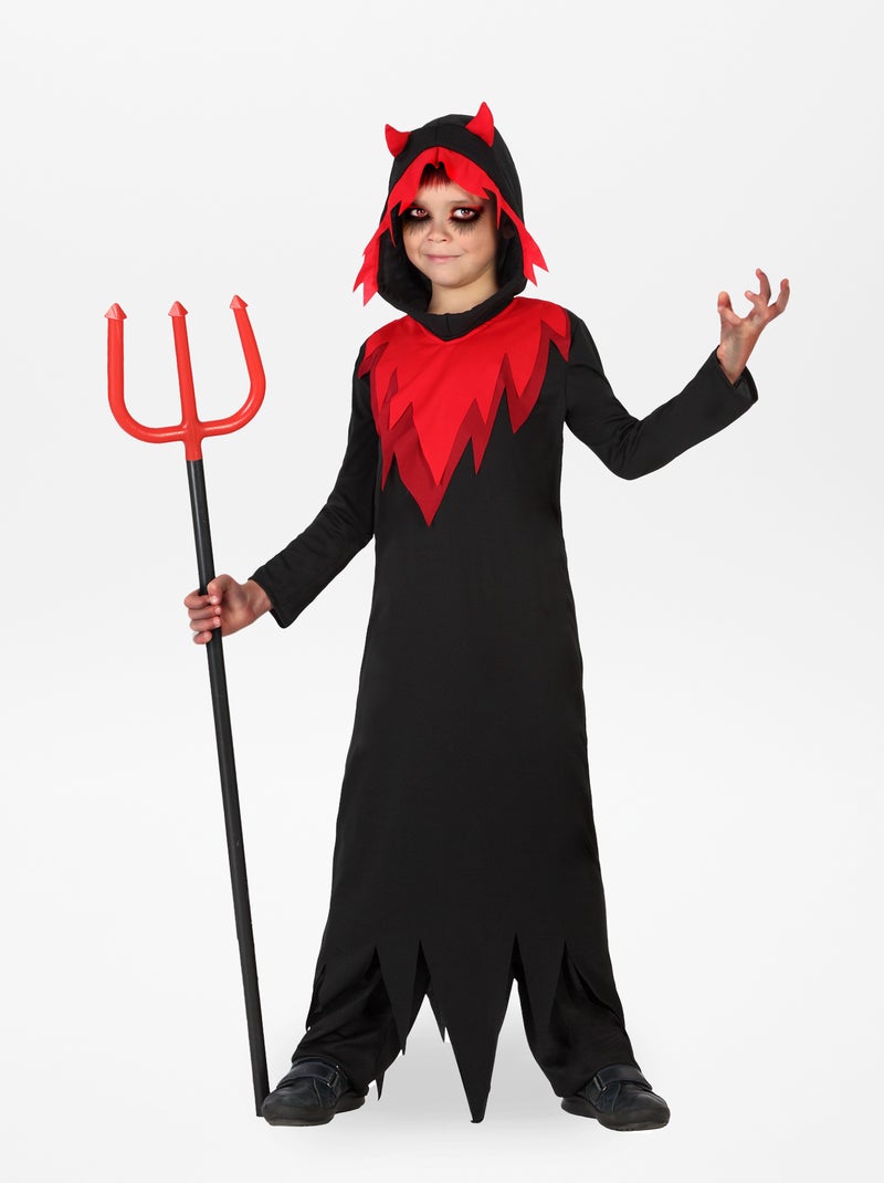 Costume da diavolo nero/rosso - Kiabi