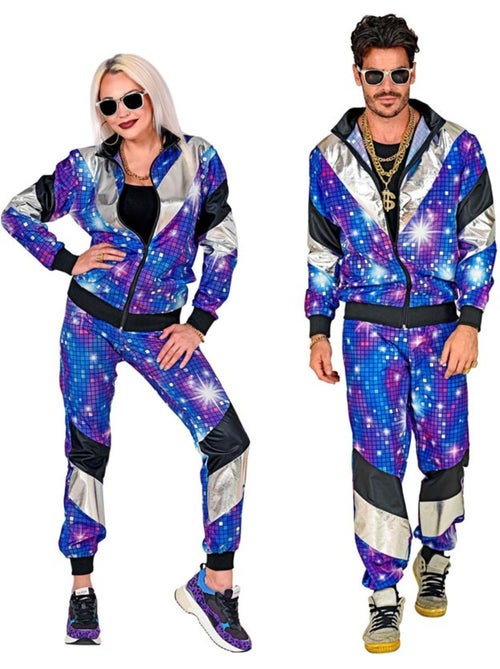 Costume da discoteca anni '80 con tuta glitterata - Kiabi