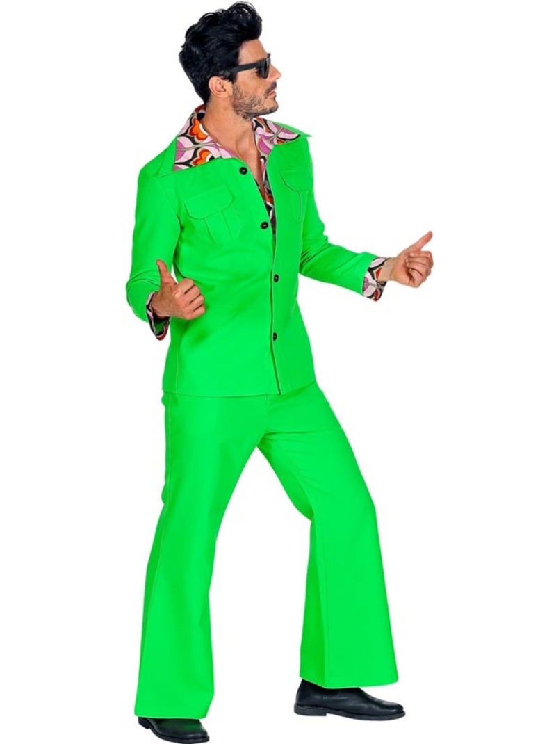 Costume da discoteca neon anni '70 Multicolore - Kiabi