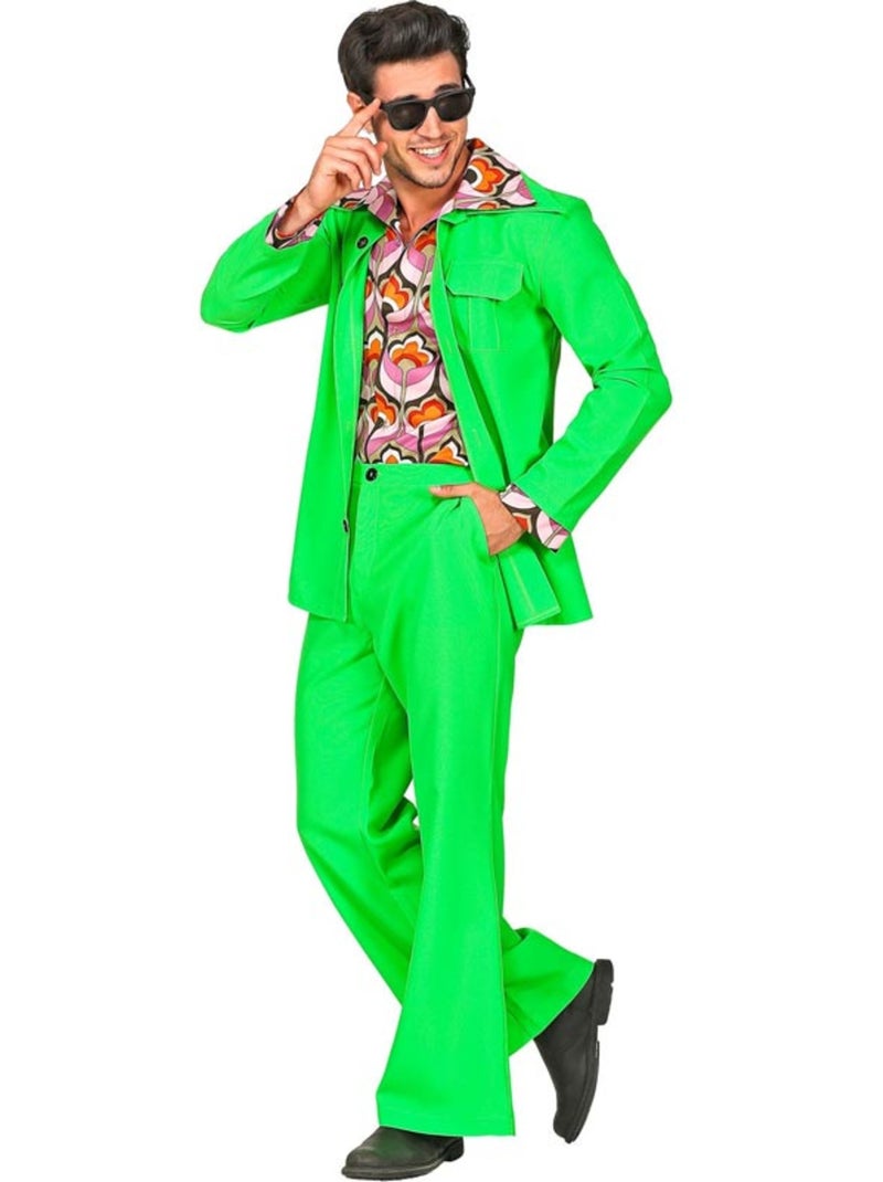 Costume da discoteca neon anni '70 Multicolore - Kiabi