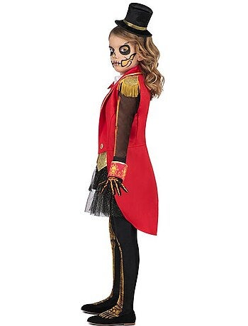 Costume da domatore di leoni scheletrici con copricapo