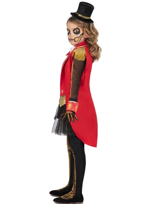 Costume da domatore di leoni scheletrici con copricapo - Kiabi