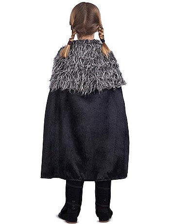 Costume da donna vichinga con mantello