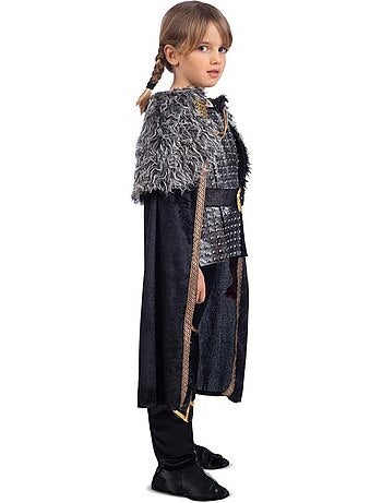 Costume da donna vichinga con mantello