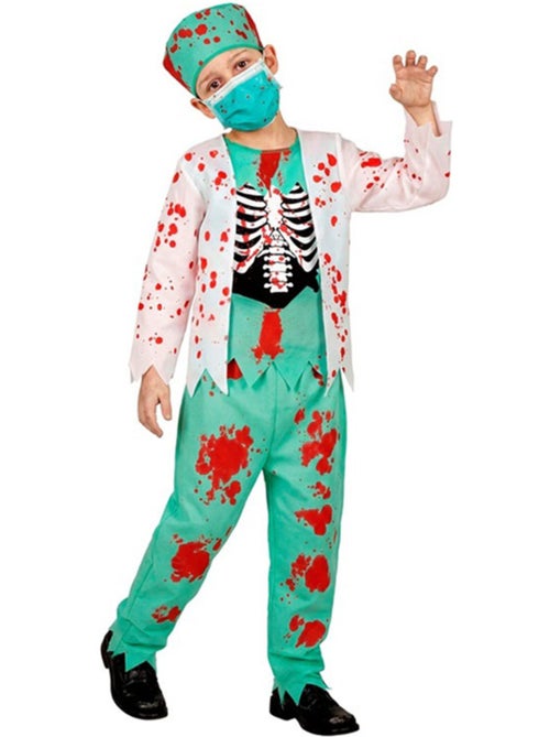 Costume da dottore zombie - Kiabi