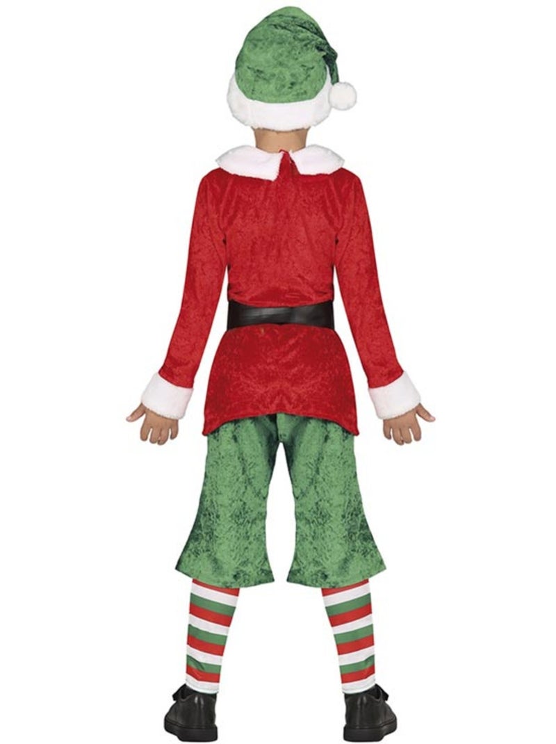 Costume da elfo aiutante di Babbo Natale con cappello Multicolore - Kiabi