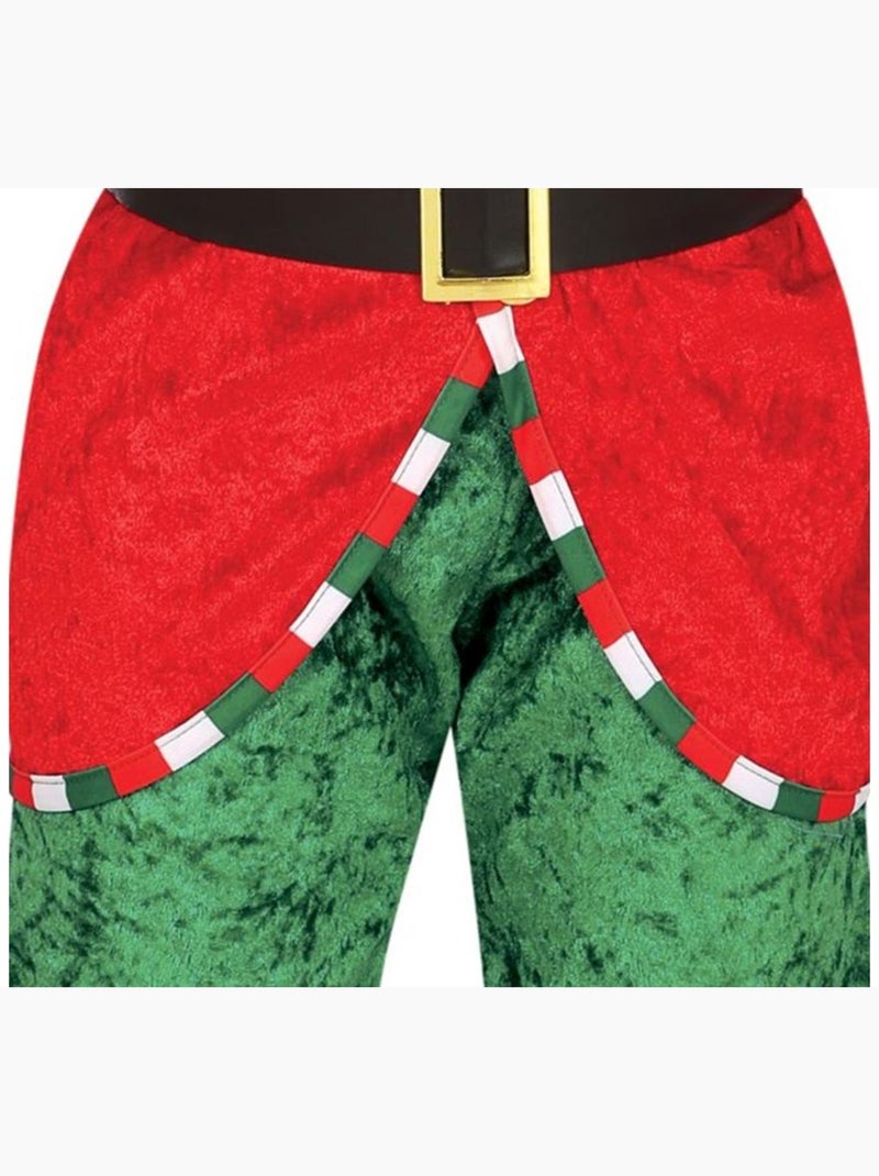 Costume da elfo aiutante di Babbo Natale con cappello Multicolore - Kiabi