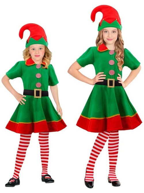 Costume da elfo aiutante di Babbo Natale - Kiabi