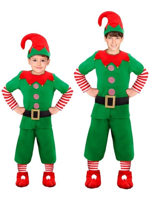 Costume da elfo aiutante di Babbo Natale - Kiabi Costume da elfo aiutante di Babbo Natale - Kiabi