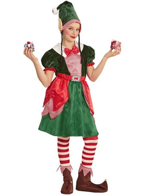 Costume da elfo aiutante di Babbo Natale - Kiabi