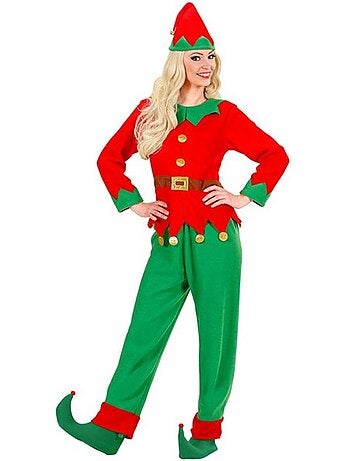 Costume da elfo aiutante di Babbo Natale