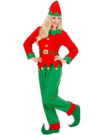 Costume da elfo aiutante di Babbo Natale