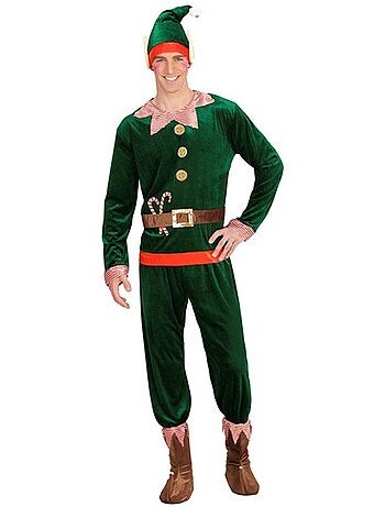 Costume da elfo aiutante di Babbo Natale