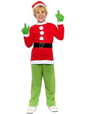 Costume da elfo di Natale brontolone