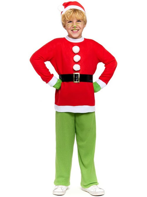 Costume da elfo di Natale brontolone - Kiabi