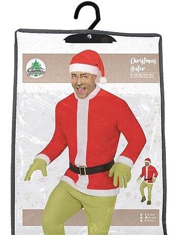 Costume da elfo di Natale brontolone