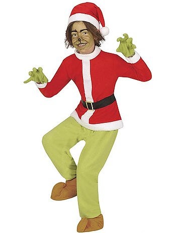 Costume da elfo di Natale brontolone